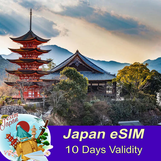 Japan eSIM For 10 Days