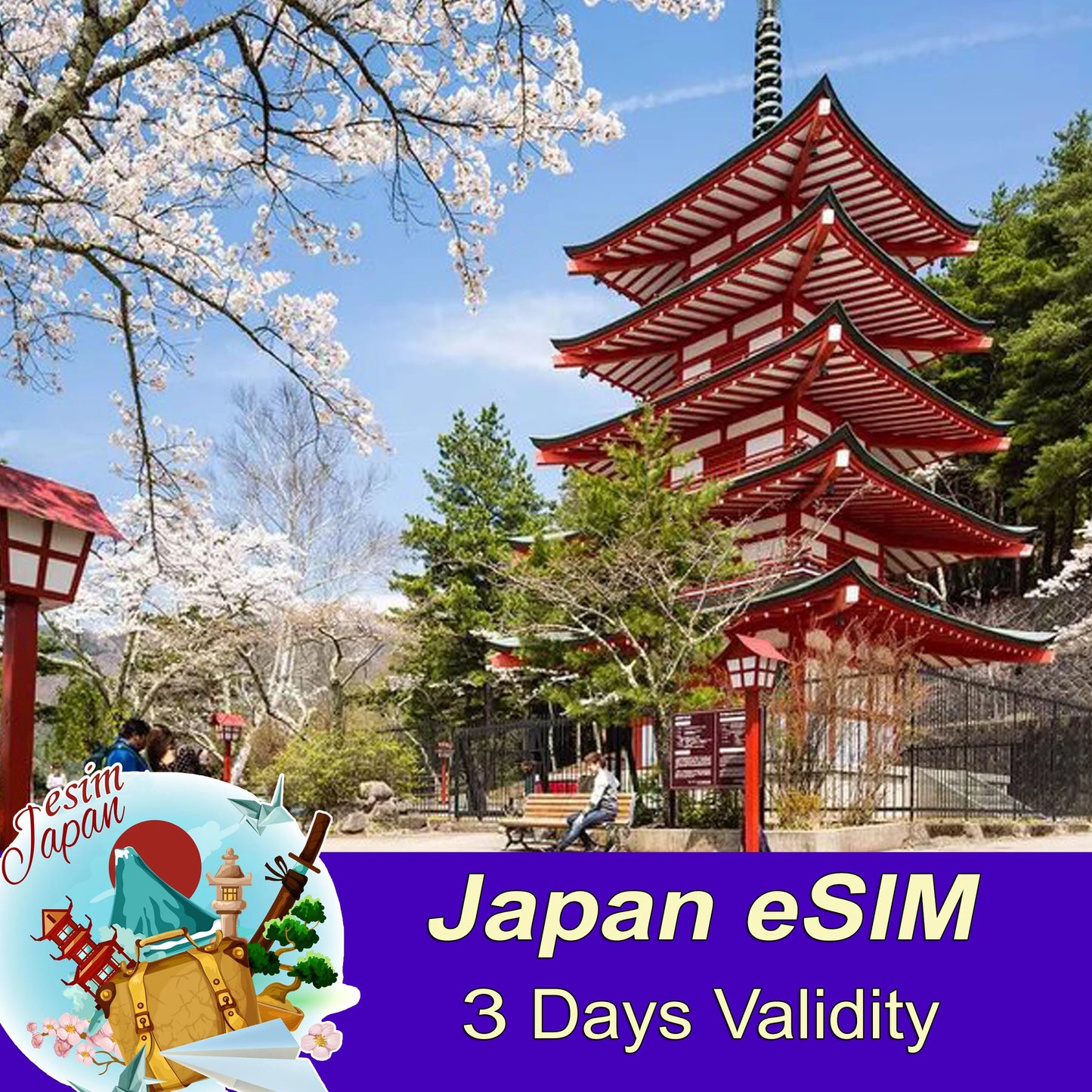 Japan eSIM For 3 Days